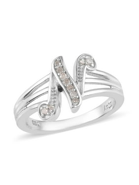 925 Sterling Silver Platinum Plated Baguette White Diamond Half Eternity Band Ring Bridal Wedding Anniversary Jewelry for Women Ct 0.3 H-I Color I3 Clarity